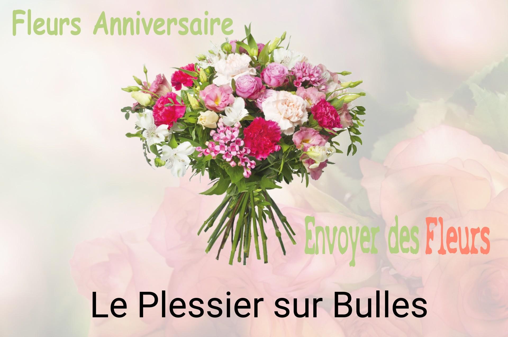 Bouquet de fleurs d’anniversaire livré à Le Plessier-sur-Bulles
